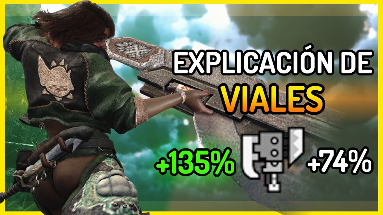 Cómo funcionan realmente los VIALES del Hacha Espada Explicación Completa| MH WILDS