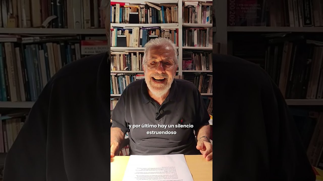 Atilio Boron sobre las falacias y ausencias en el discurso de Milei