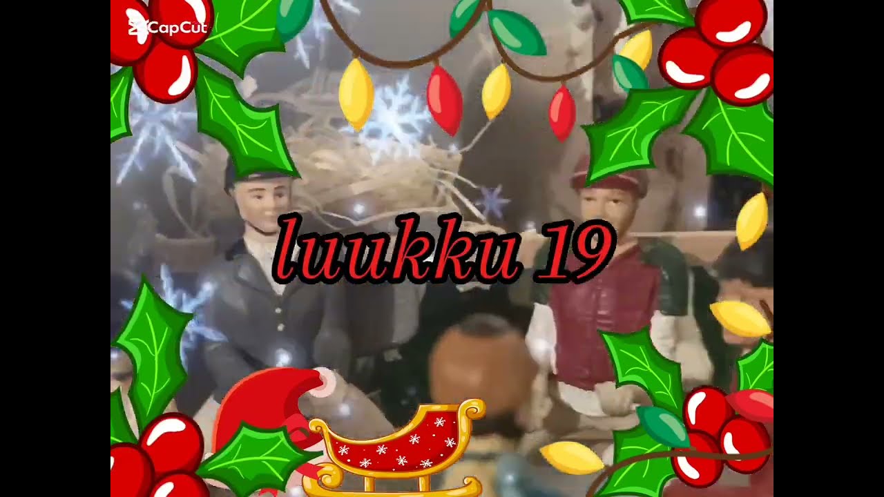 Joulukalenteri luukku 19 | ANNALIISAN KOKKI VLOGI: GLÖGI JA PIPARIT |