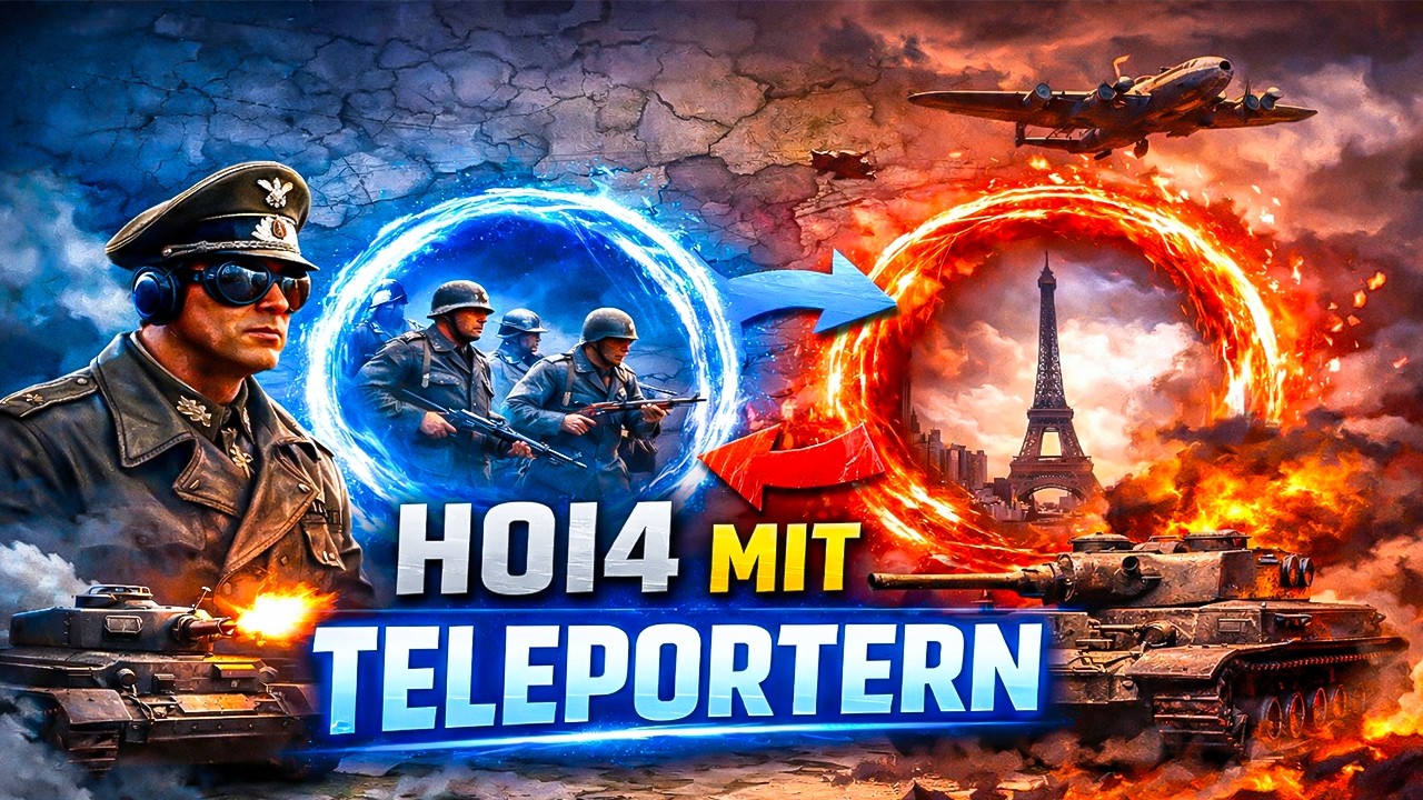 HOI4 aber Armeen können TELEPORTIEREN! (GEHT KOMPLETT SCHIEF)