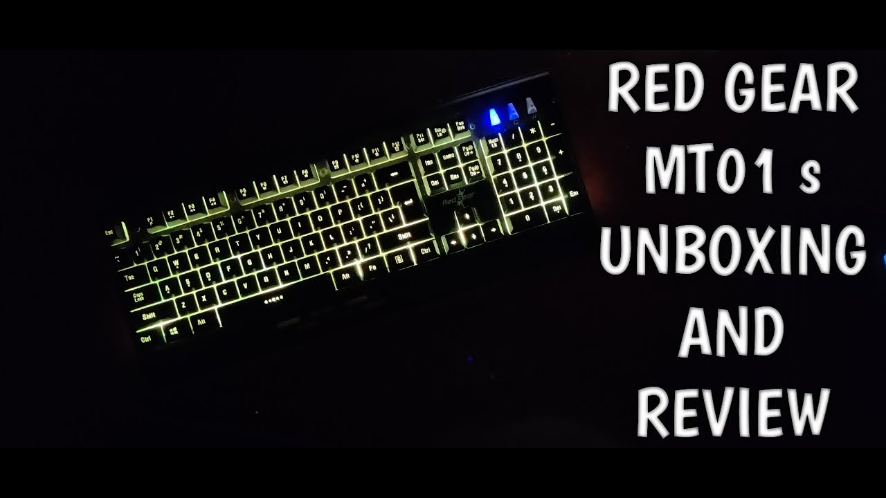 REDGEAR BLAZE 7 COLOUR BACKLIT GAMING KEYBOARD WITH ALUMINIUM BODY & WIN KEY LOCK || BEN'S CRITIQUE