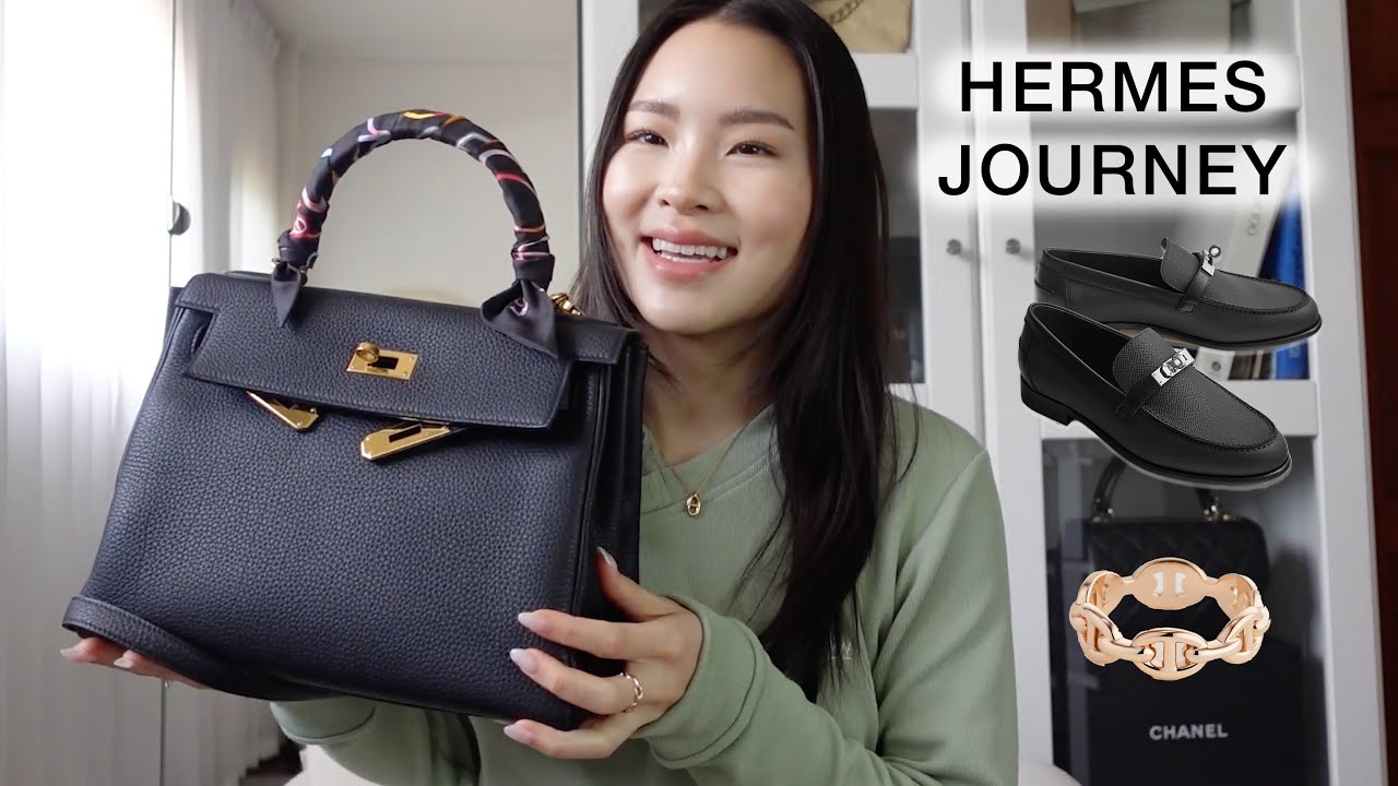 ОБЗОР МОЙ СУМКИ HERMES JOURNEY & KELLY 28