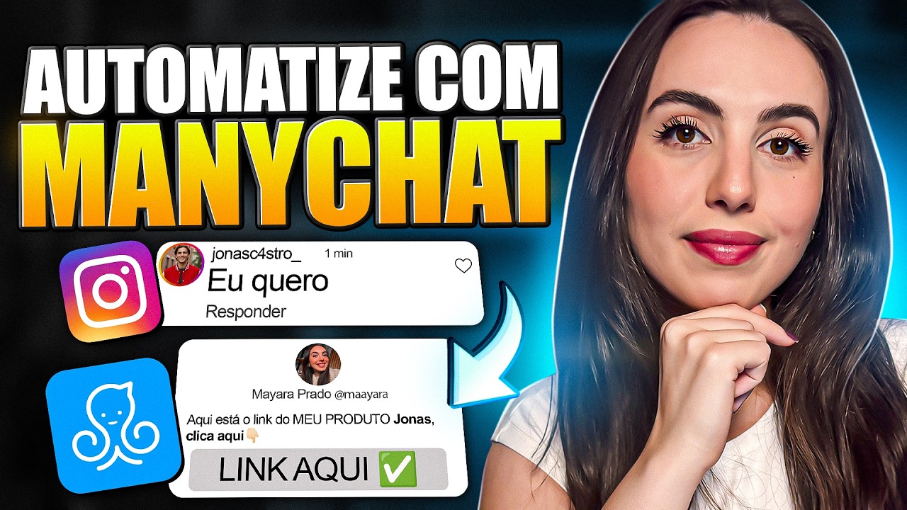 MANYCHAT P/ Iniciantes: Como Criar Automações Que VENDEM! Automatize Suas Mensagens Do Instagram