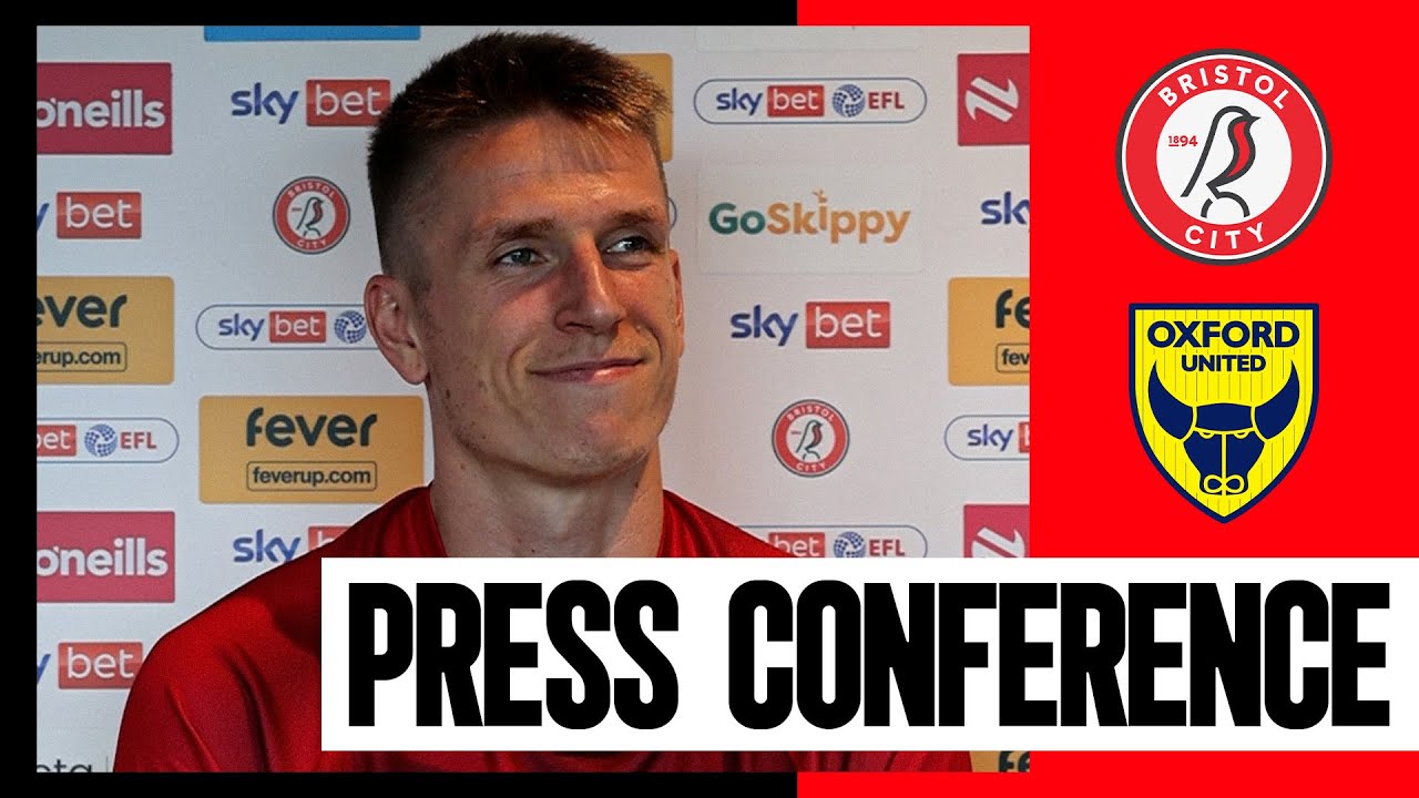 Emil Riis o zadomowieniu się, strzelaniu goli i nie tylko! | Konferencja prasowa | Bristol City k...