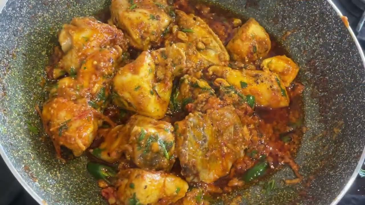 " Karahi Chicken My Favourite Recipe " Bajias Cooking