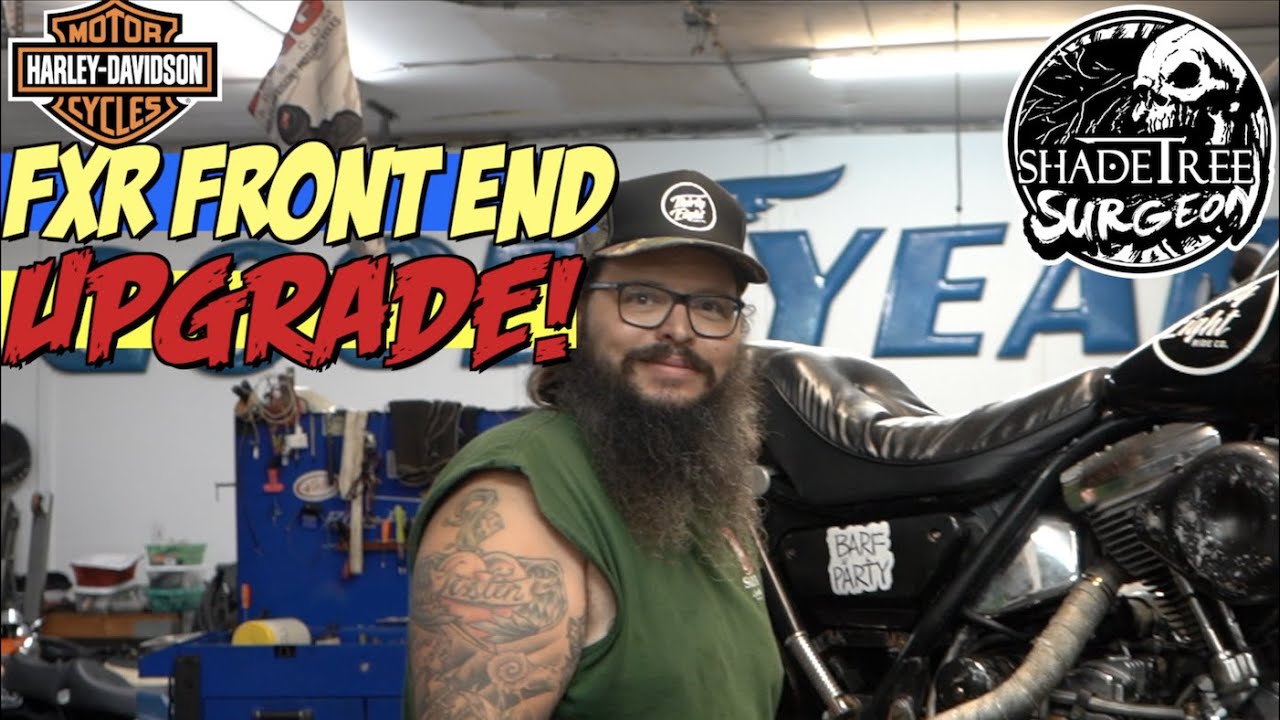 Harley FXR Front End UPGRADE | Crusty Glide Deluxe