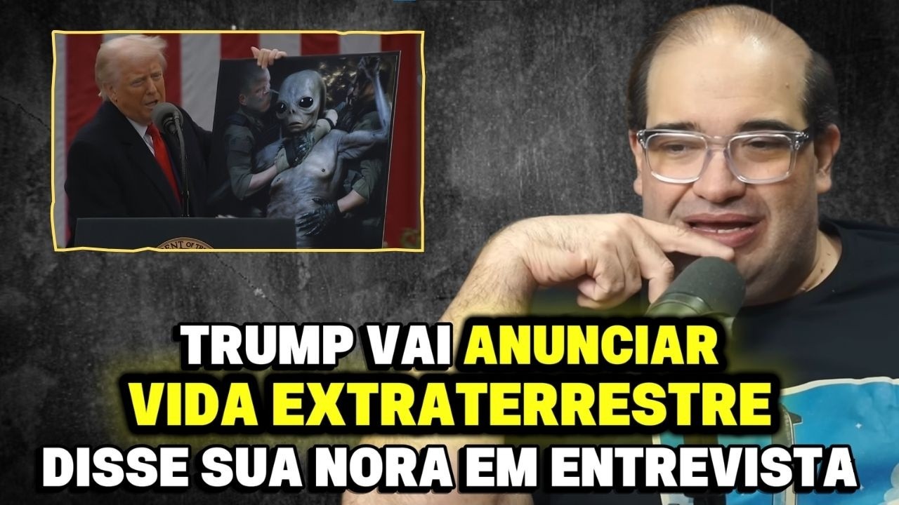 DONALD TRUMP JÁ TEM O DISCURSO SOBRE VIDA EXTRATERRESTRE PREPARADO?! SACANI FALA SOBRE O CASO