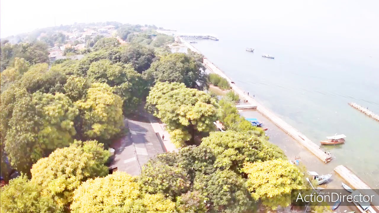 Tes drone bandel dan tahan banting lawan angin kencang di pantai