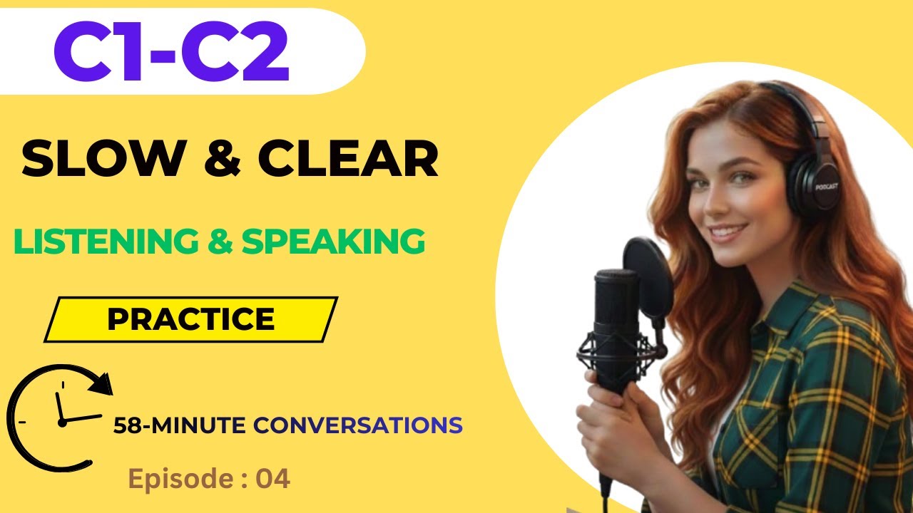 C1–C2 English Listening Practice 🎧 | Advanced Podcast & Real Conversations