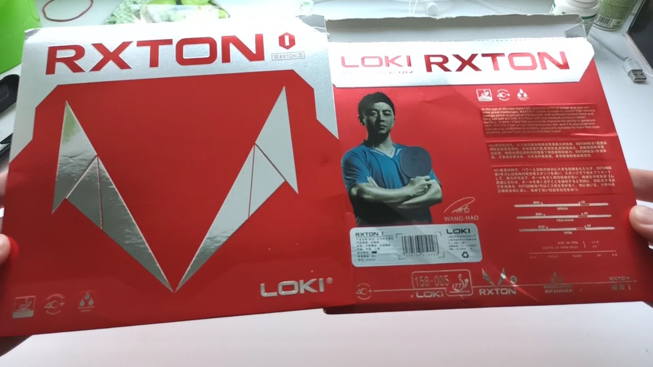 Loki RXton I. Отзыв на бюджетную накладку для настольного тенниса.