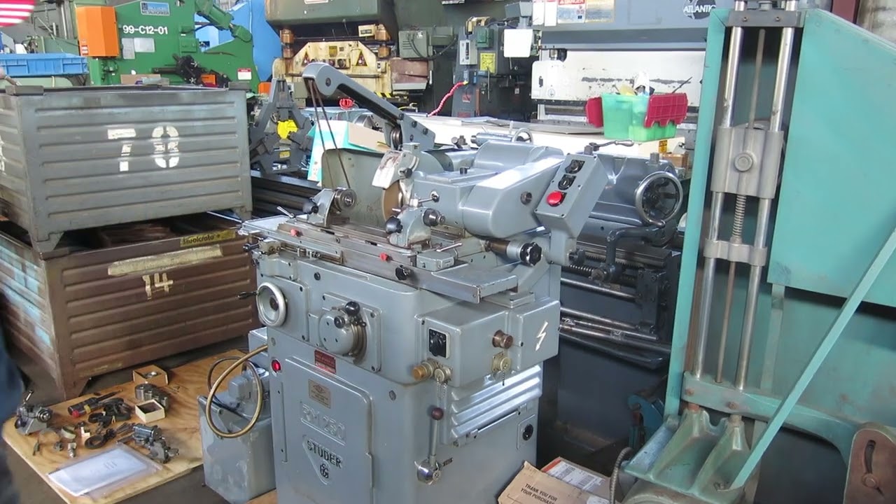 Studer RM-250 Cylindrical Grinder @ Mullin Machinery of NJ