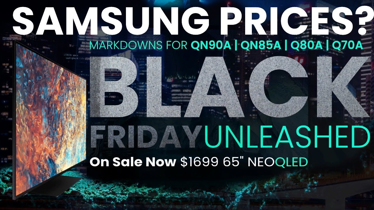 How Low Will Samsung TV Prices Go? QLED Deals!
