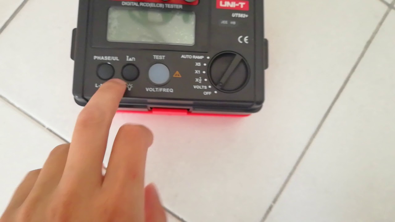 RCD test before start my project at Prima Btw.