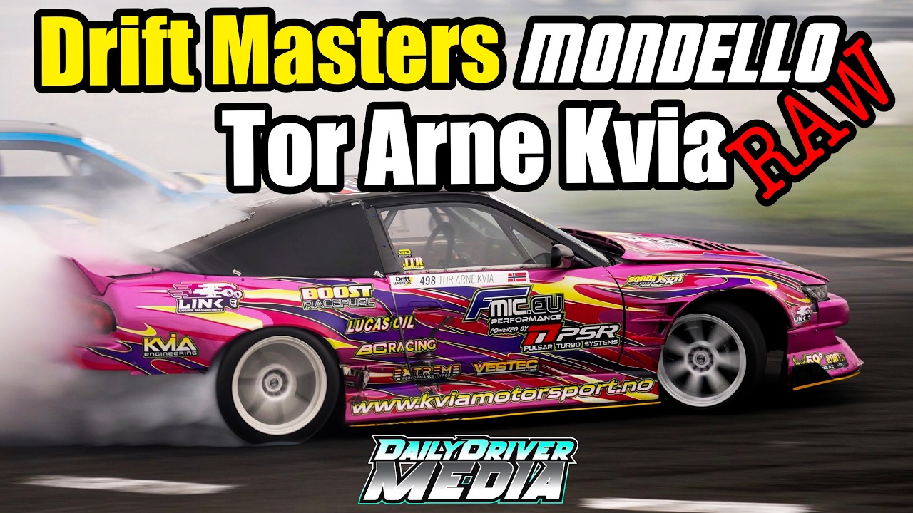 Tor Arne Kvia - Mondello Park 2025 4K - Drift Masters RAW