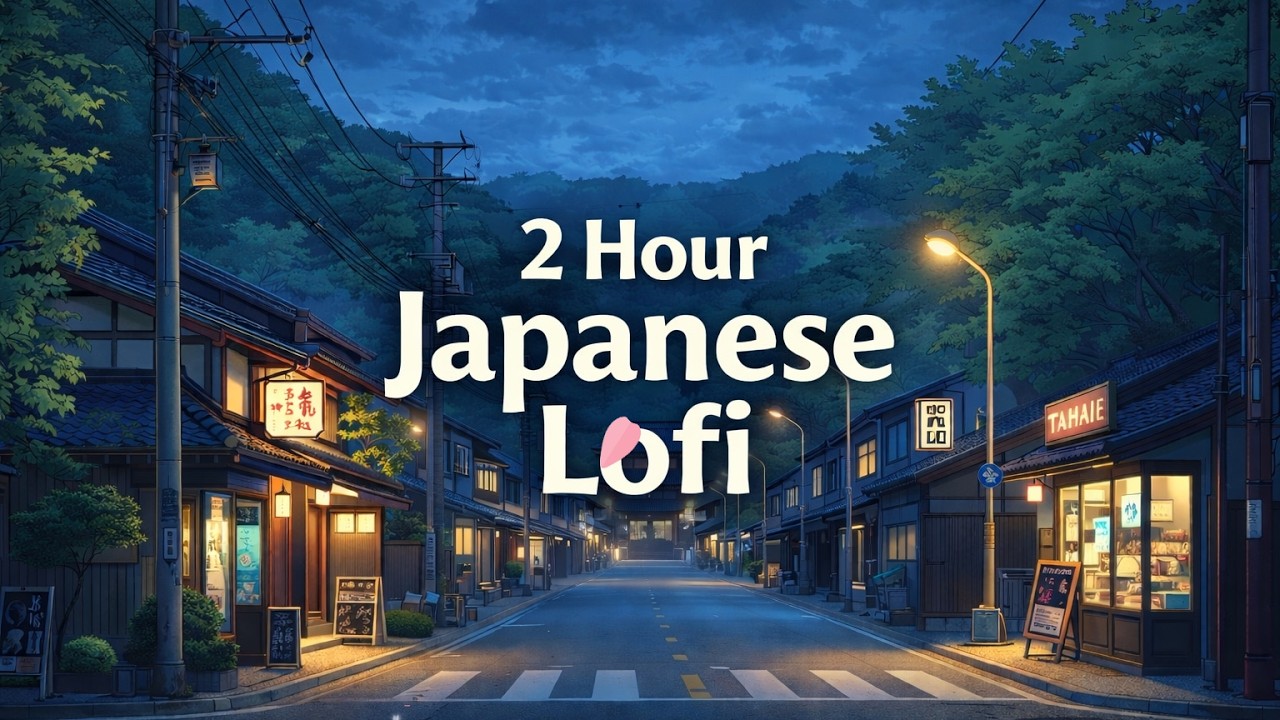 Lost in Tokyo 🌃 2-Hour Nostalgic Lofi ~ beats to focus/sleep to