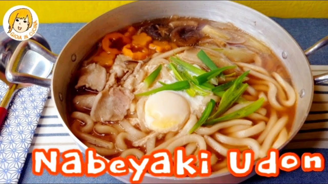 NABEYAKI UDON | ZUPPA DI UDON IN TEGAME | UDON HOT POT RECIPE