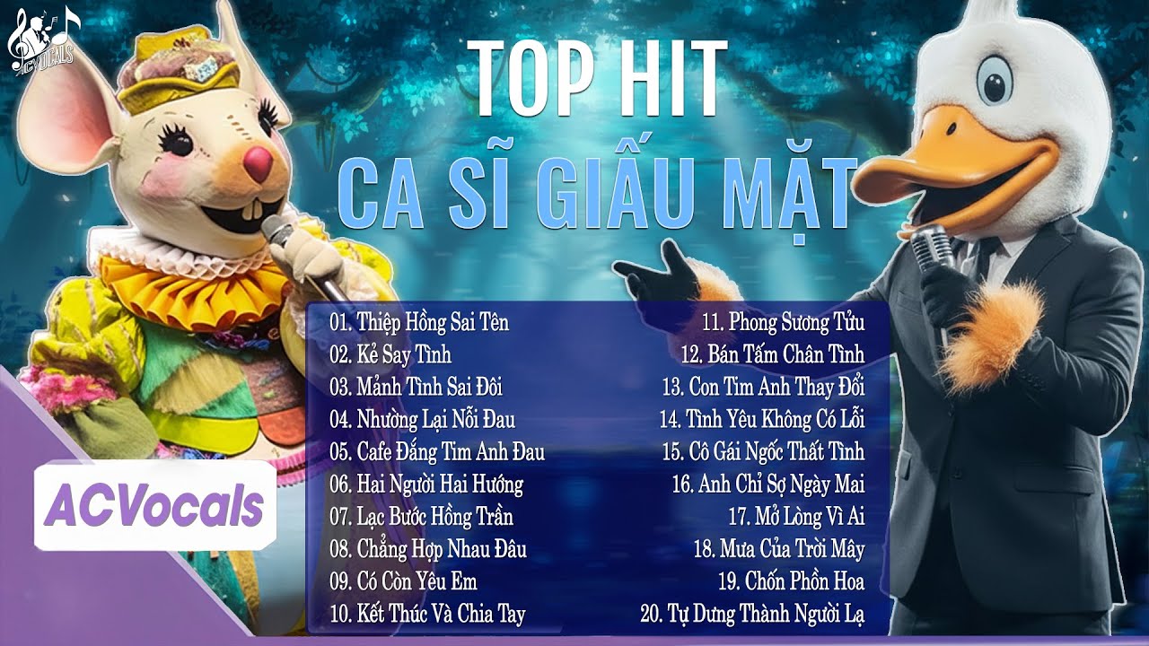 Tổng Hợp Top Hit Ca Sĩ Giấu Mặt Triệu View | Ca Sĩ Giấu Mặt 2025 Hay Nhất