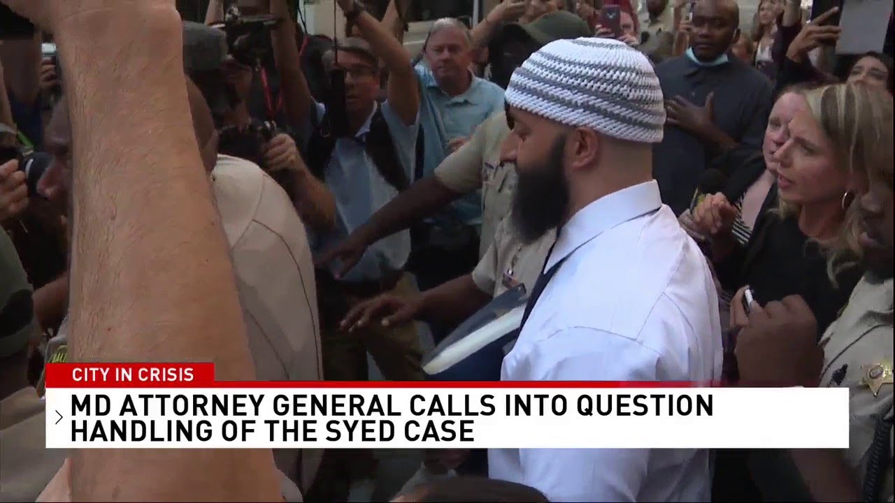 'Unorthodox and questionable:' Frosh slams Mosby's handling of Adnan Syed case