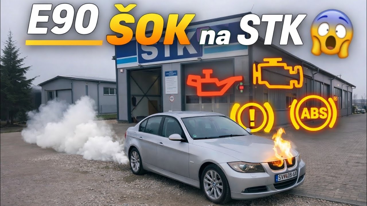 Prečo moje BMW E90 neprešlo cez STK? Problém s ručnou brzdou…