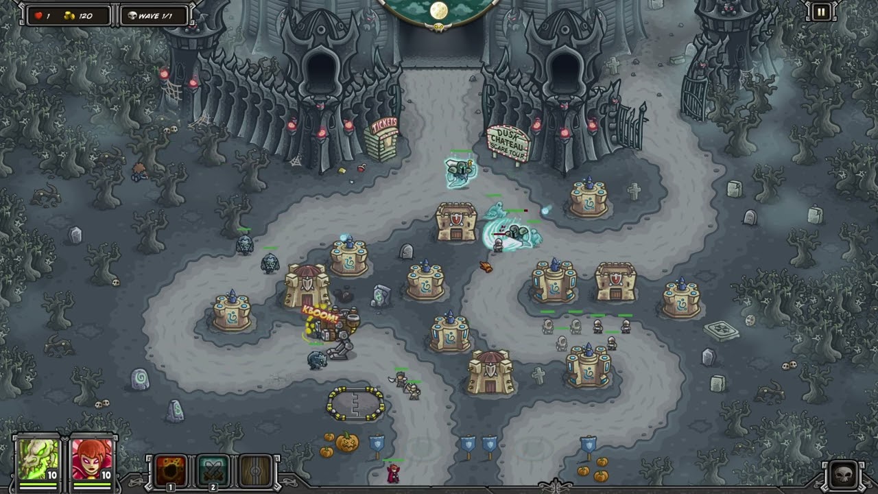 Dusk Chateau Iron (Veteran) - no heroes