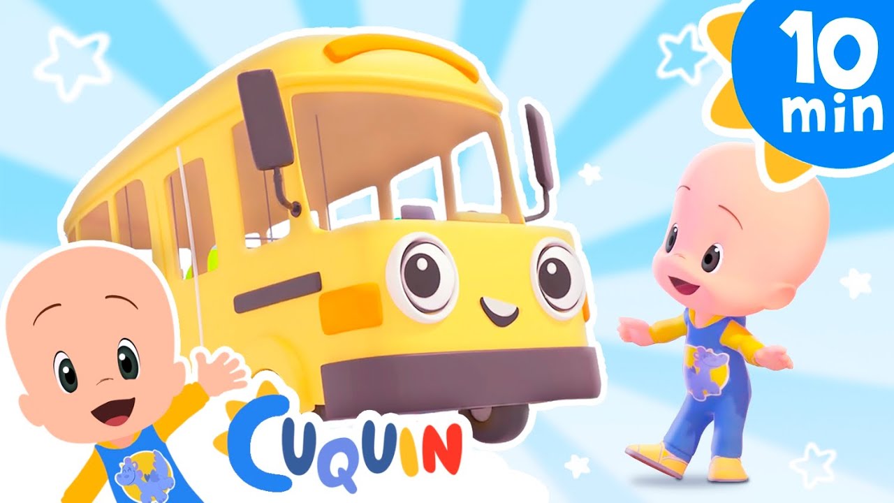 As rodas do ônibus bebé  | Cante junto com Cuquín