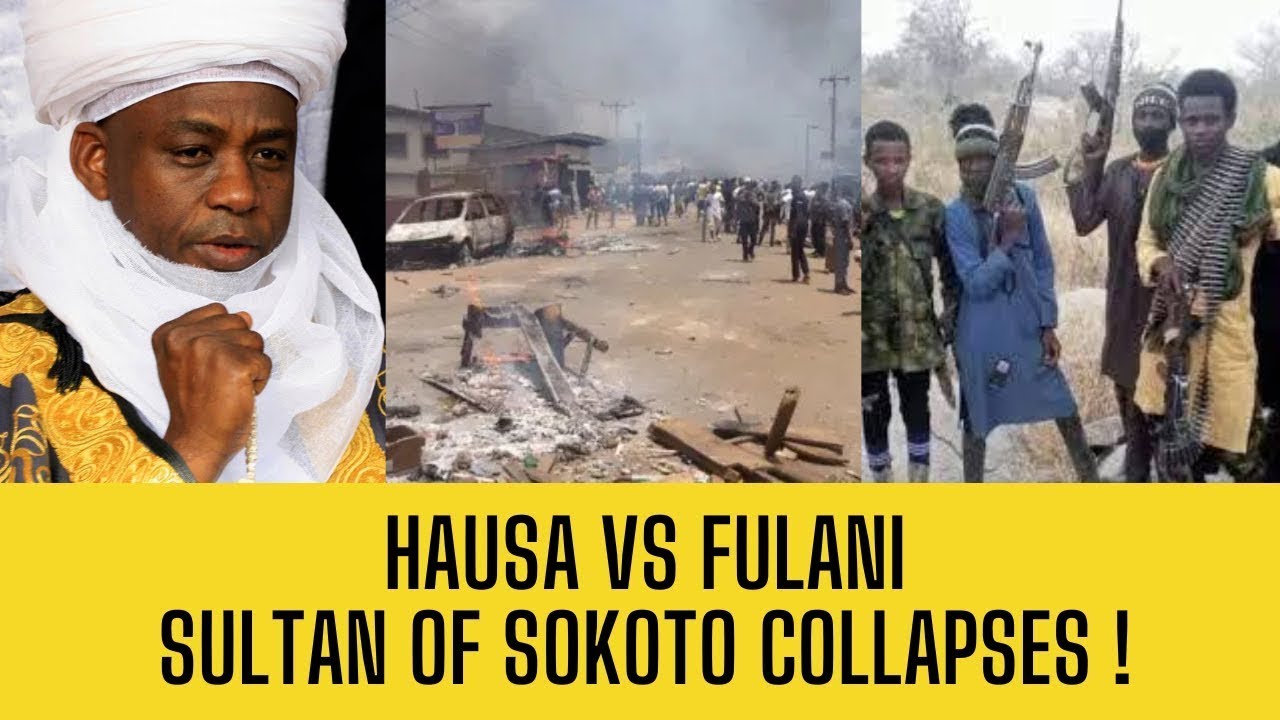 JUST IN: SULTAN OF SOKOTO COLLAPSE as HAUSA Declare War on FULANI