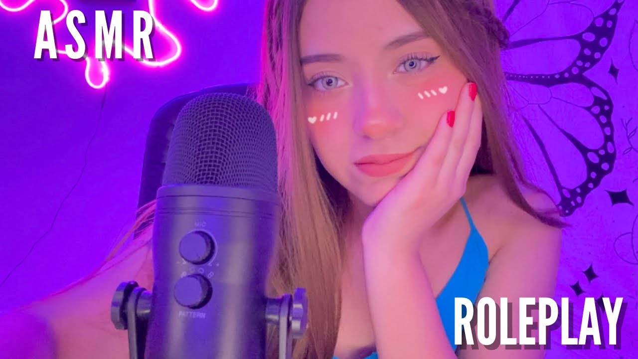 La nueva del salón te coquetea 🤠 | Sonidos de teclado | Andrea ASMR 🦋