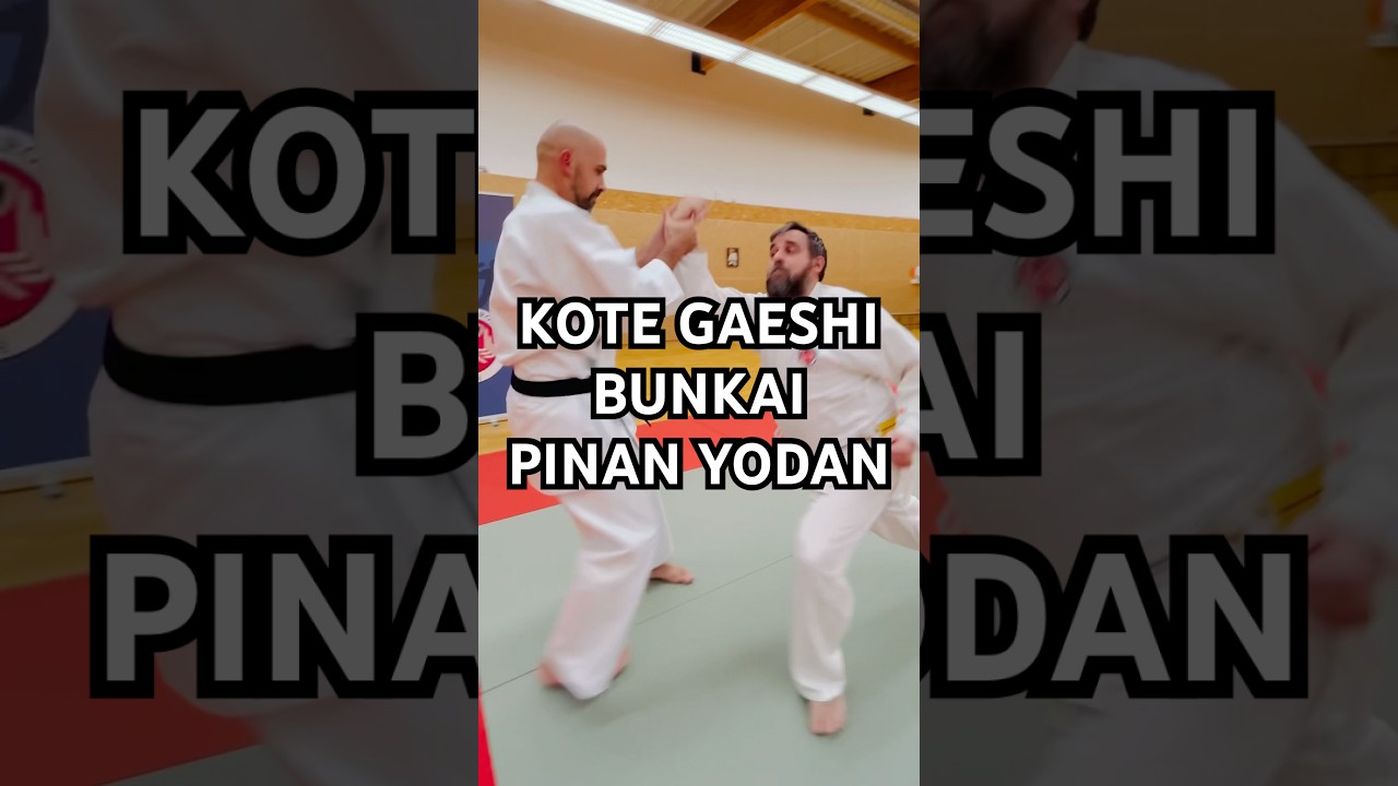 Kote Gaeshi - Bunkai Pinan Yodan - Karate Wado Ryu