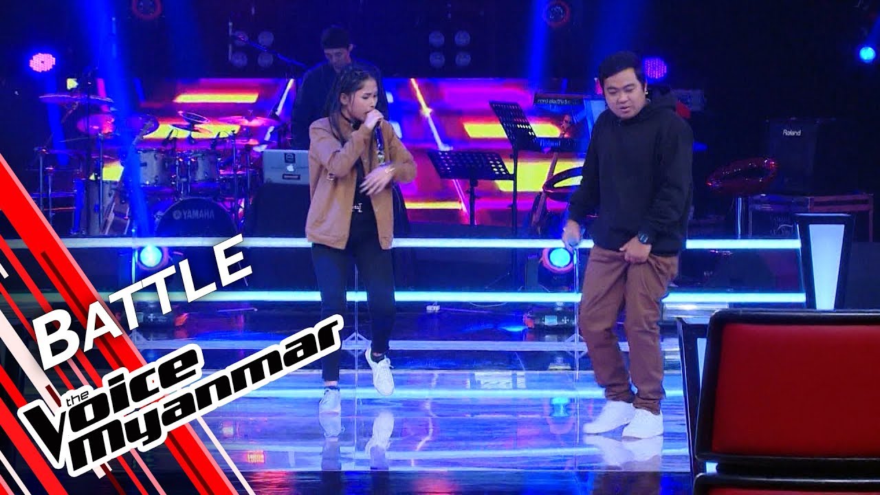 Yamone Zin Oo VS Triz: Let's Go/Welcome To The Party/စတင္ျခင္း | Battle - The Voice Myanmar 2019