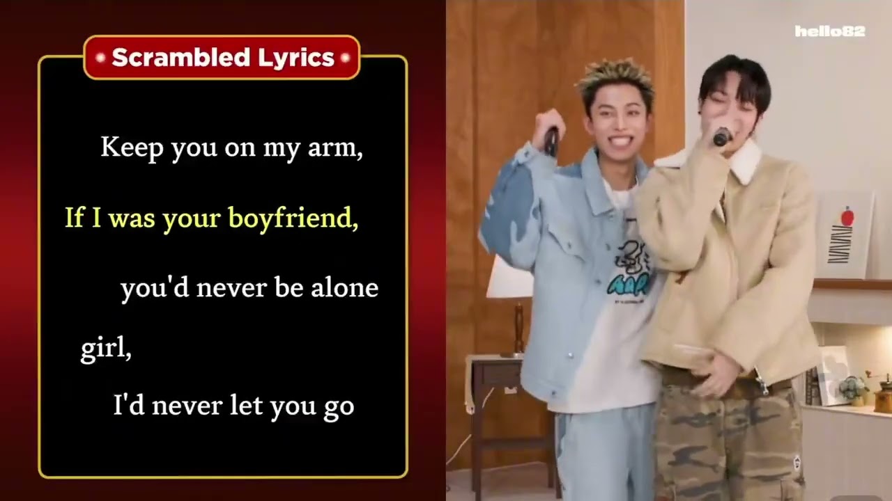 Ohyul & Ryul LNGSHOT Singing Justin Bieber Song 'Boyfriend'