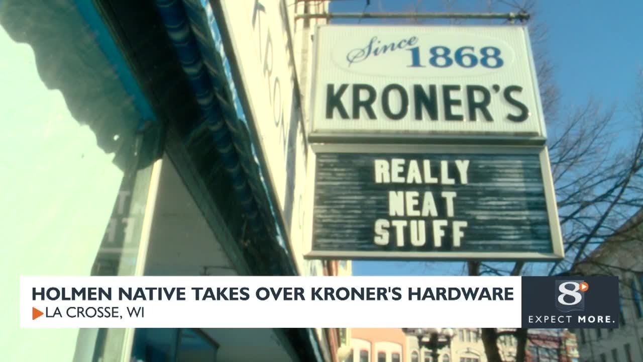 Holmen Native Takes Over Kroner's Hardware