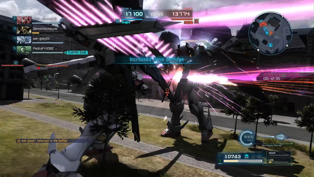 F97 Crossbone Gundam X1 Full Cloth in 750 Basic Match at Deserted City #2