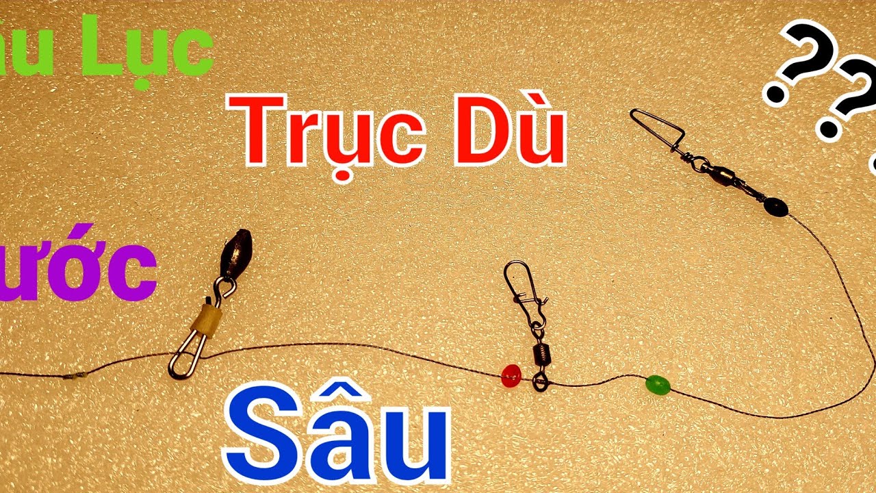 ☆HOOKER☆Chia Sẻ Cách Câu Lục Trục Dù Nước Sâu#