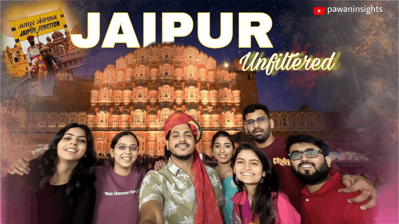Jaipur Vlog ❤️ | First Time Exploring Jaipur | Culture, Streets & Vibes