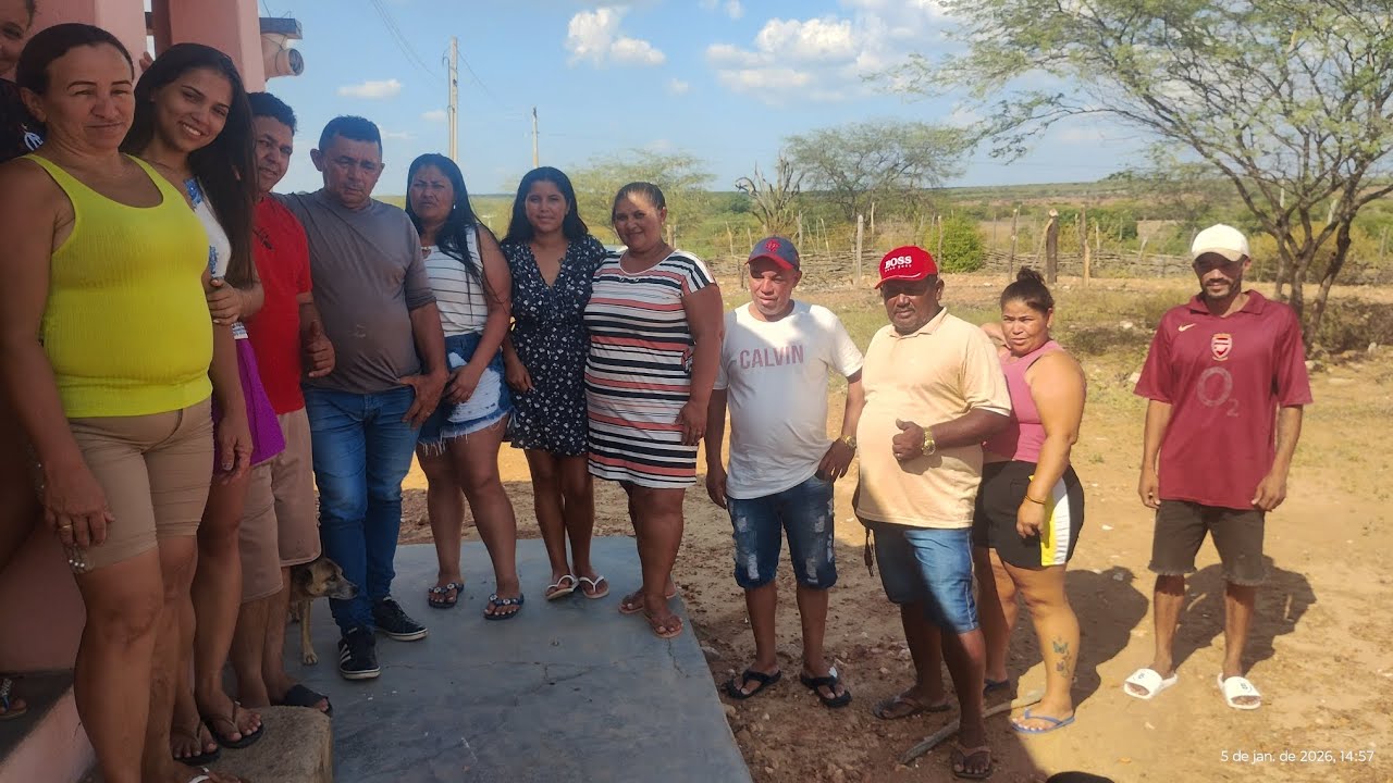 Família reunida para almoço na casa da minha filha