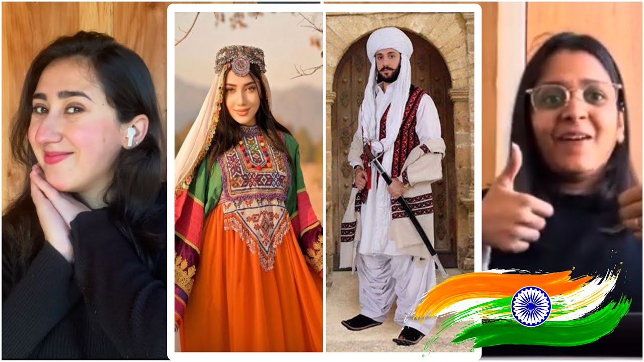 Indian Reaction to Pathan Tik Tok Videos