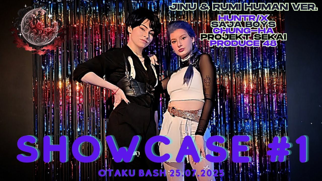 NightBlooms Showcase🌙🌸 Otaku Bash 25.07.2025 #1 Jinu & Rumi Human Ver. (Huntr/x, Saja Boys, ....)