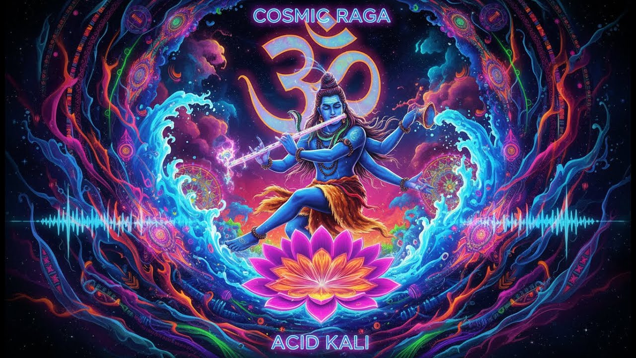 Om Resonance 🕉️ | Indian Classical Psychedelic Trance 142 BPM | Acid Goa Spiritual Journey