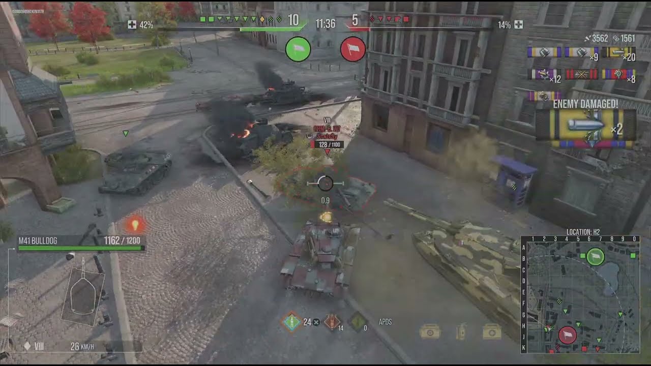 World of Tanks Console – M41 Bulldog Mastery on Widepark