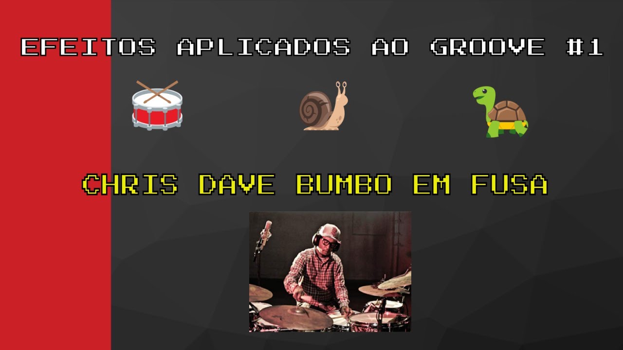Daniel Pinheiro Aula sobre ''Efeitos Aplicados ao Groove'' Chris Dave