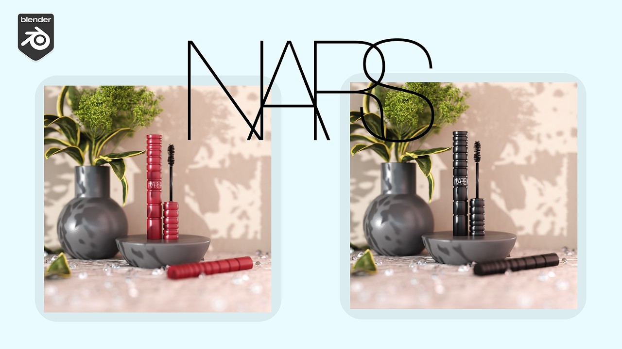 Blender Product Visualization - NARS