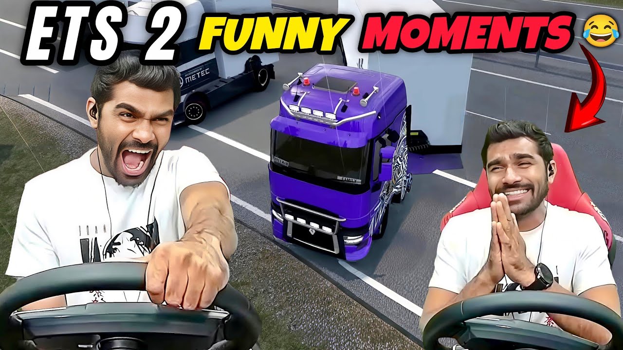 ETS 2  Funniest Moments 😂 | ShreeMan Legend #ets2
