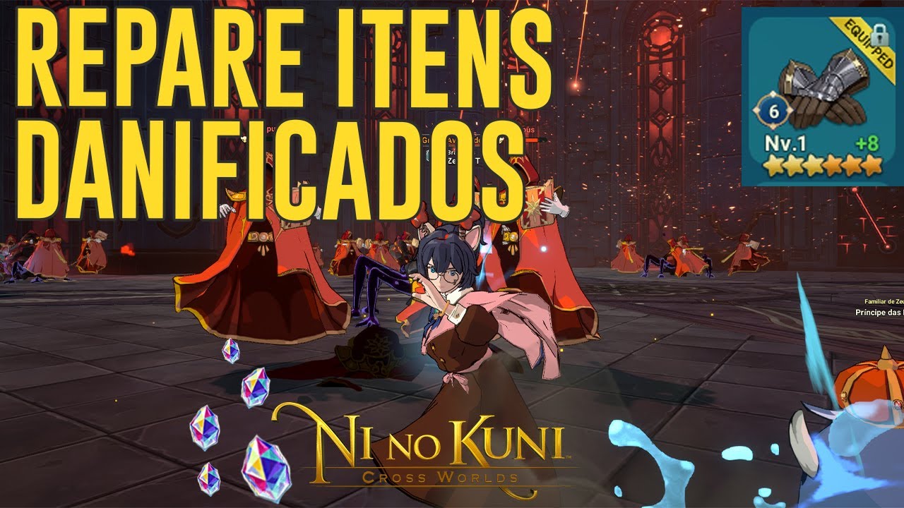 🥇NI NO KUNI - COMO REPARAR ITENS NO GAME #ninokuni #crossword #zeusnft