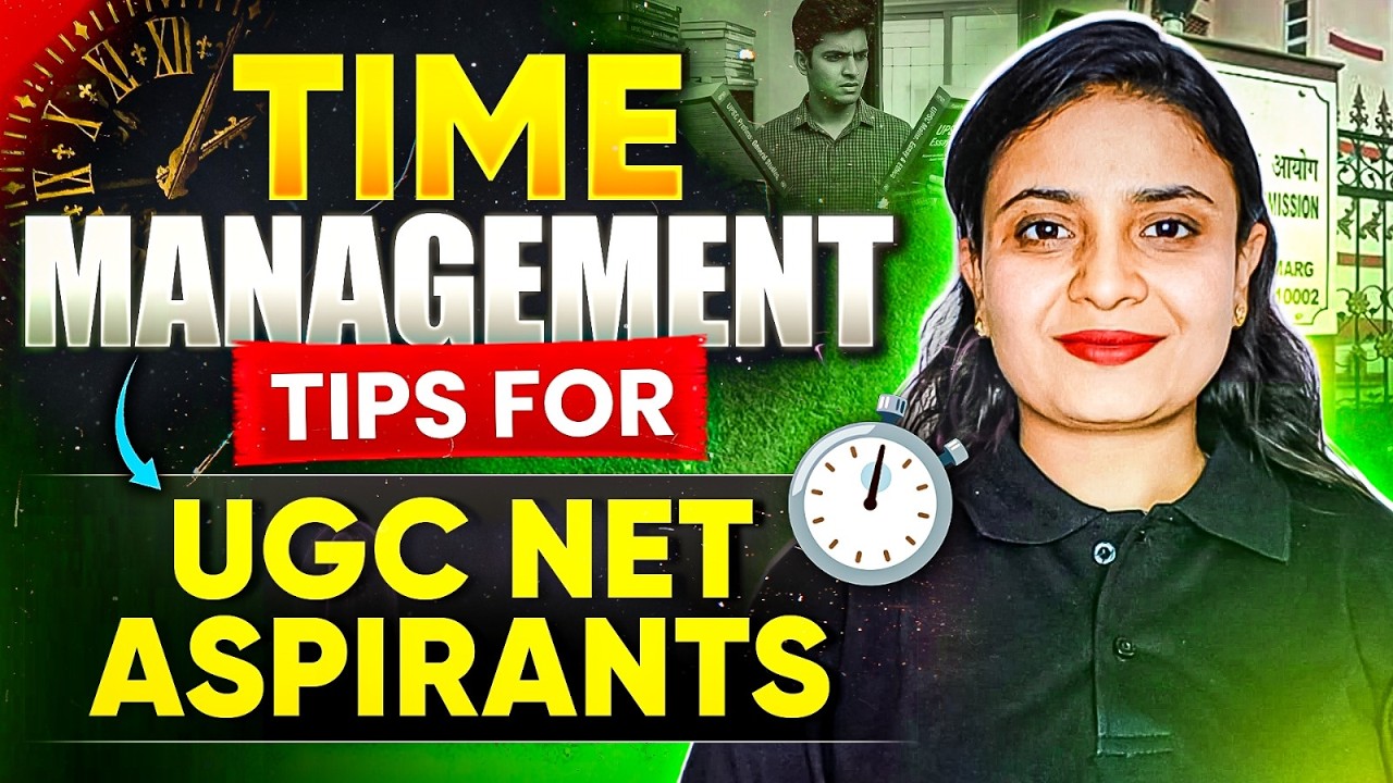 Time Management Tips For UGC NET Aspirants | Detailed Explanation Of Time Management