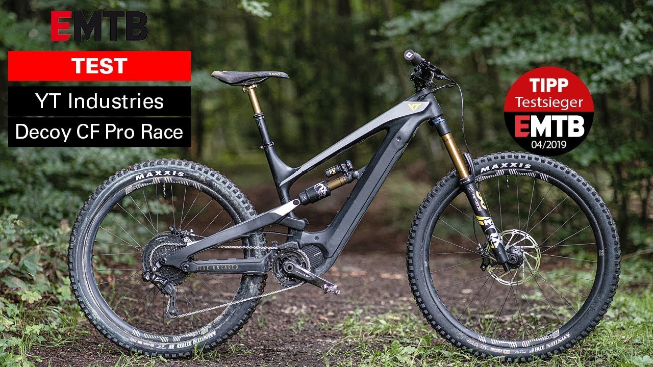 YT Decoy CF Pro Race: Testsieger der E-Enduros 2020 aus EMTB 4/19
