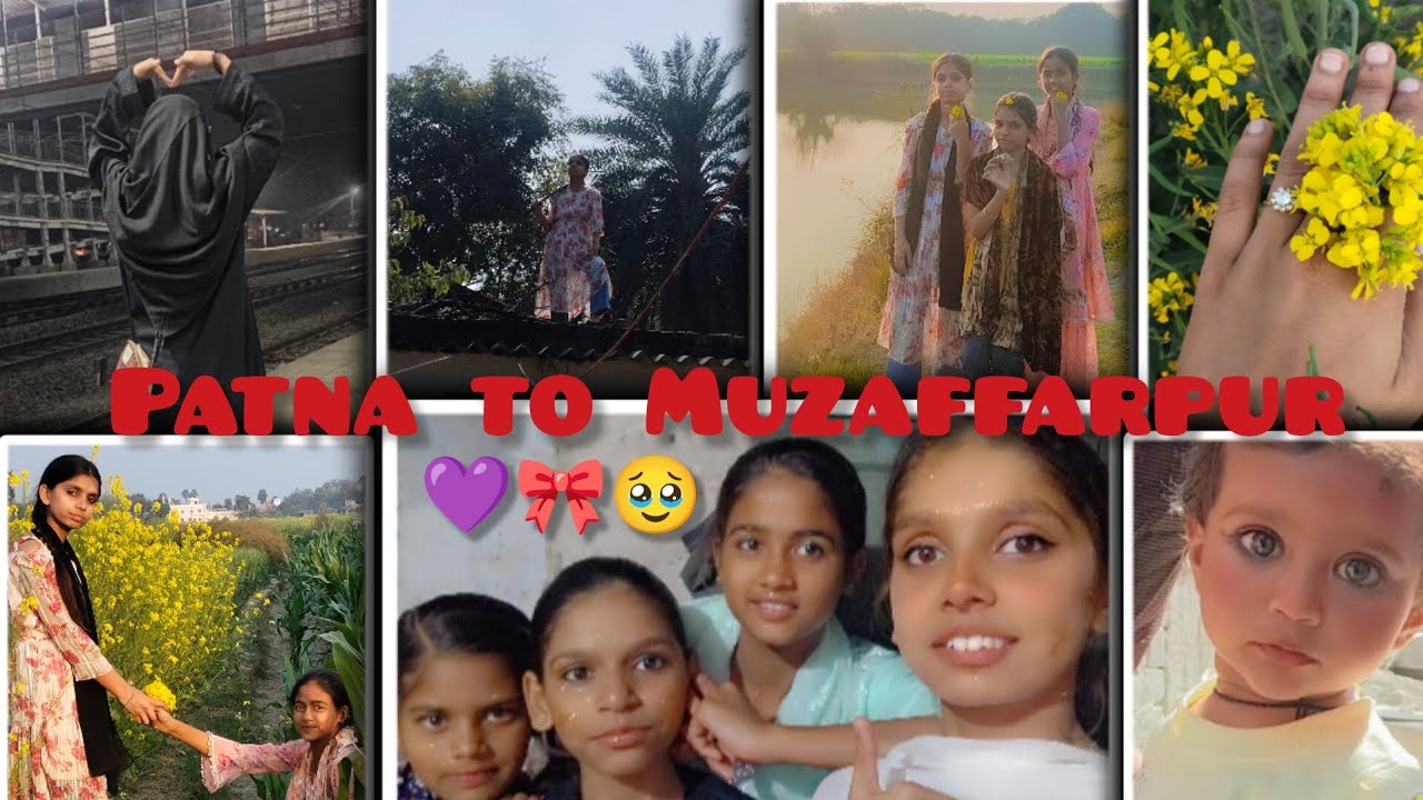 Patna to Muzaffarpur 🥹🎀💜