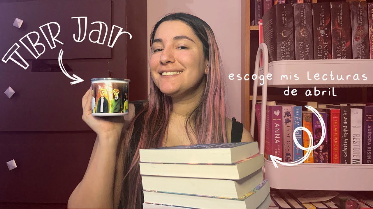 TBR Jar prompts escoge mis lecturas de Abril!🫙✨