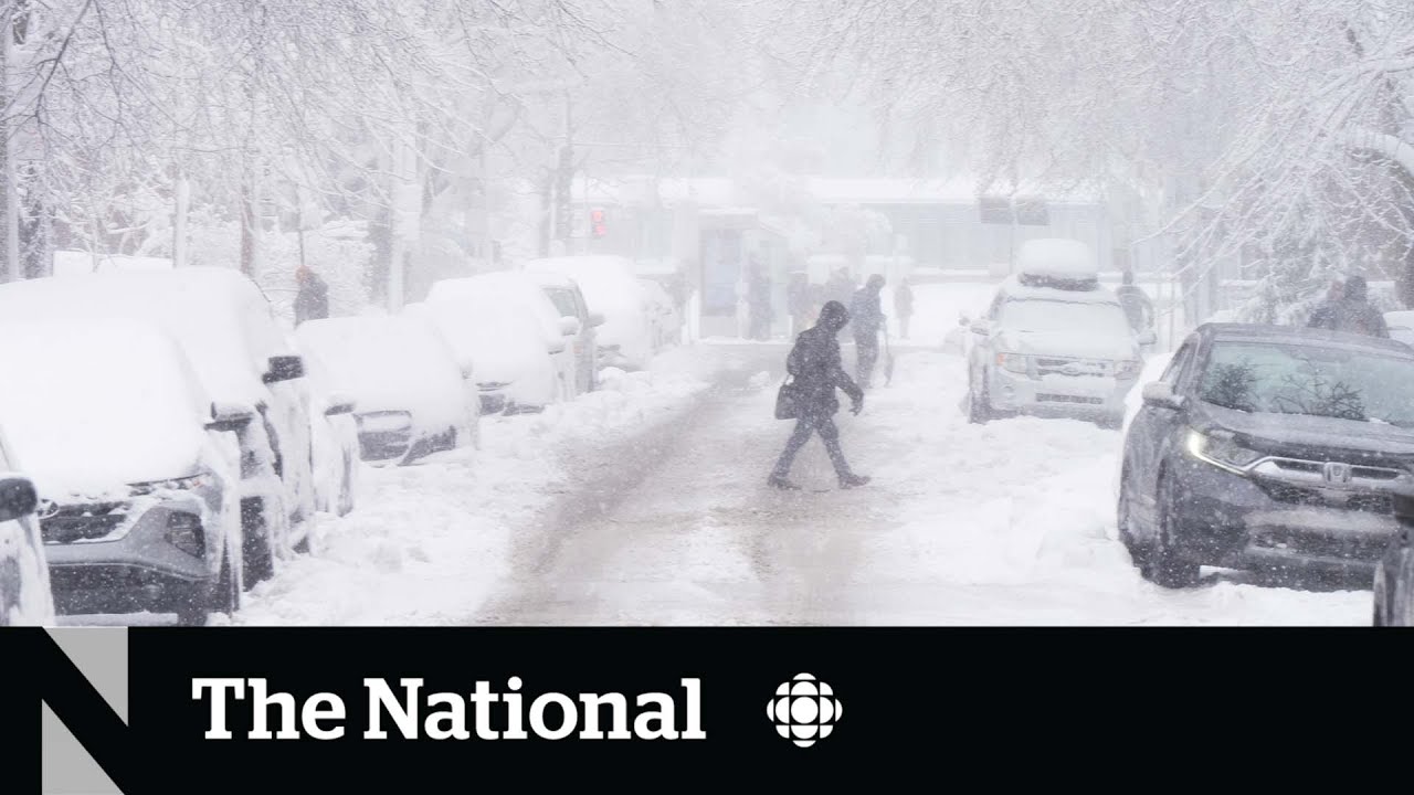 Southern Quebec hit with big winter storm &hellip; in April