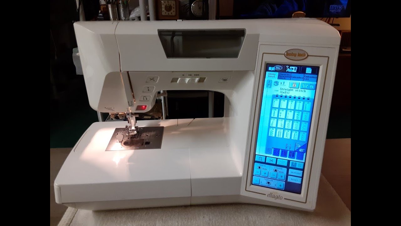 Baby Lock Ellageo ESG3 Sewing and Embroidery Machine