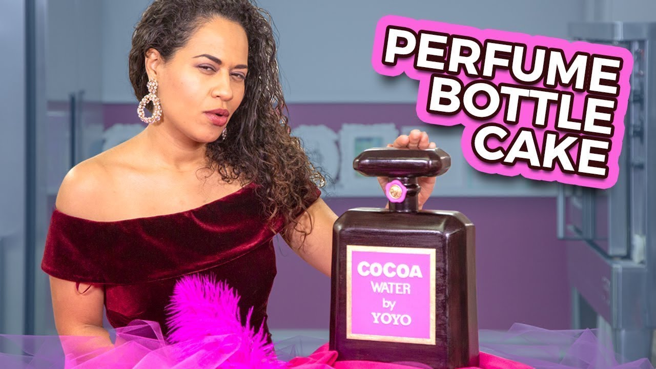 Perfume Bottle CAKE! | Valentine's Cake Ideas | How To Cake It